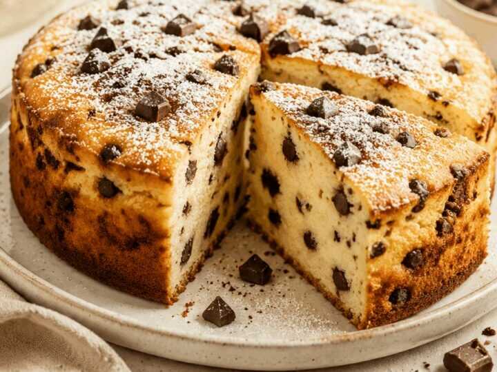Himmlischer Kuchen: Skyr und Schokostückchen treffen aufeinander!