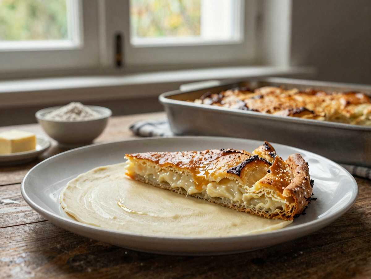 Himmlischer Tränenkuchen: Das unwiderstehliche Käsekuchen-Rezept mit Baiserhaube! – während der Zubereitung