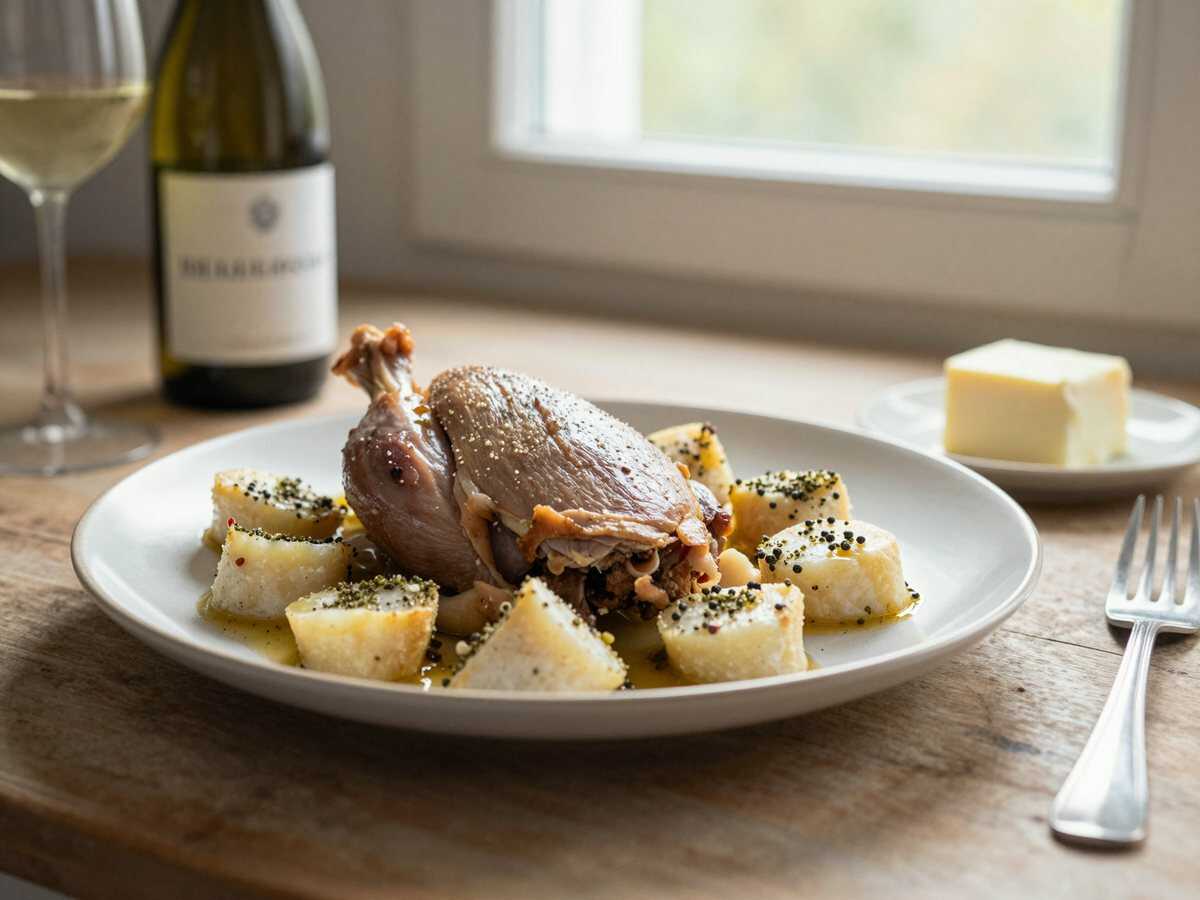 Himmlisches Hähnchen-Scampi in Minuten: Dein neuer Dinner-Liebling! – während der Zubereitung