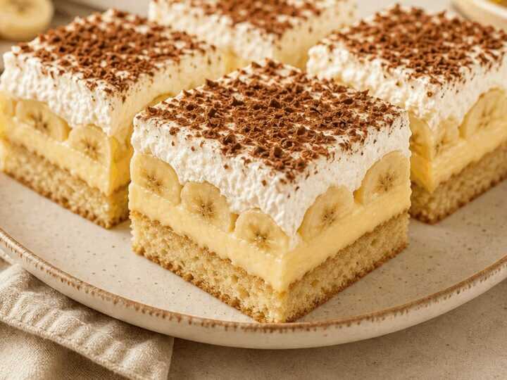 Himmlisches Rezept für unwiderstehliche Bananenschnitten