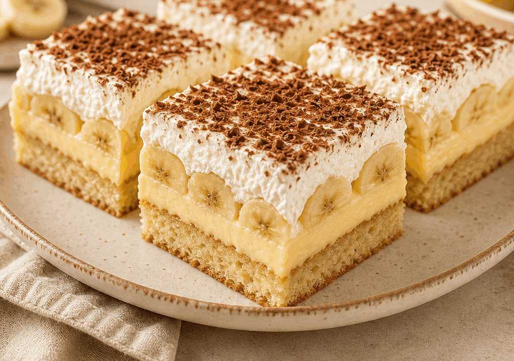 Himmlisches Rezept für unwiderstehliche Bananenschnitten