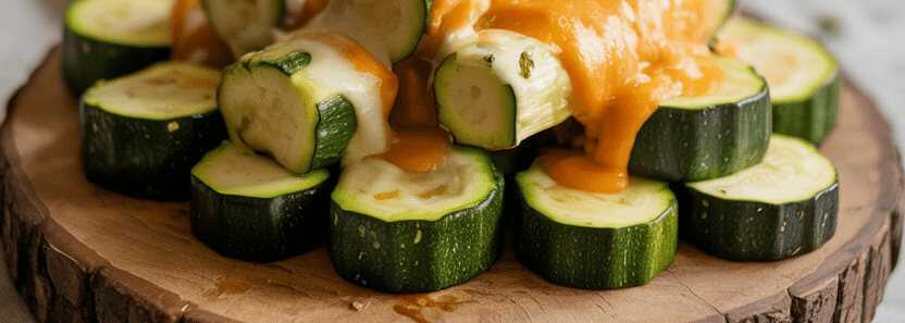 Ich backe sie ständig, Zucchinistäbchen mit 100 g Käse – so sieht es fertig aus