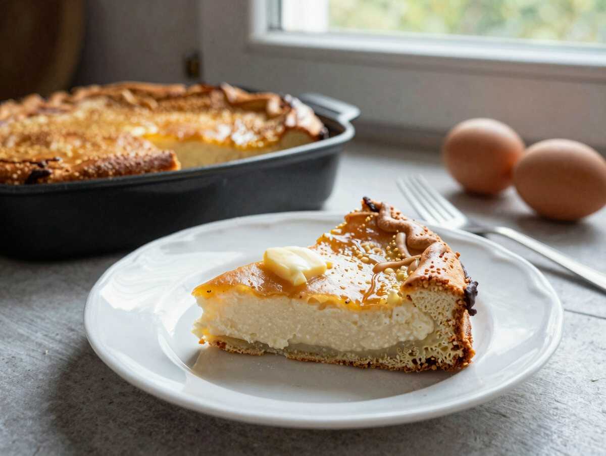 Ich nehme 350 g Magerquark für Zimt Käsekuchen mit Spekulatius – während der Zubereitung
