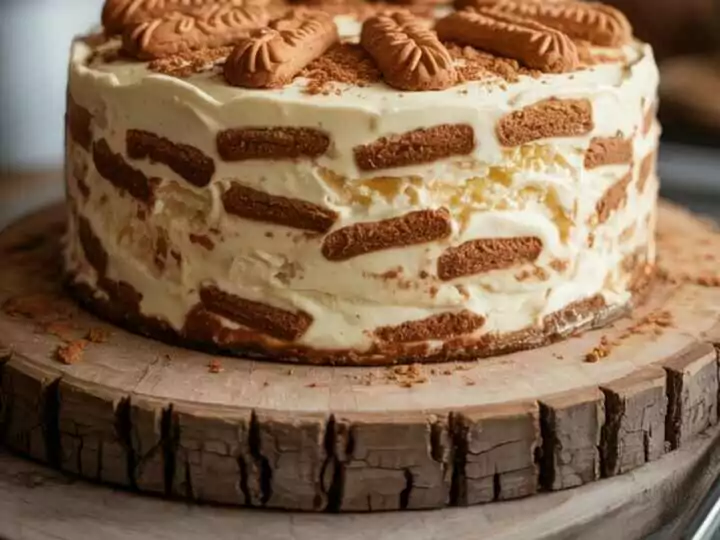 Ich nehme 350 g Magerquark für Zimt Käsekuchen mit Spekulatius