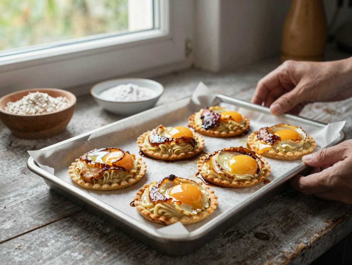 Ich wurde ihn 3x in eine Woche backen, Kirschkuchen in 5 Minuten im Ofen! – während der Zubereitung