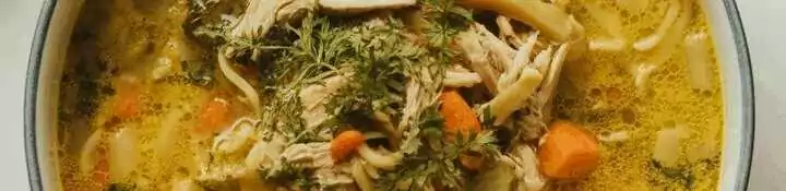 Immunstärkende Kurkuma Hühnersuppe die ich immer wieder koche