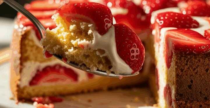 Italienische Erdbeertorte ist einfach unglaublich!