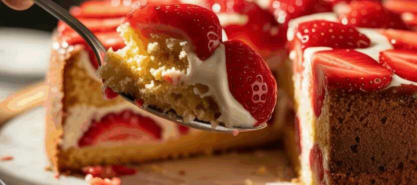 Italienische Erdbeertorte ist einfach unglaublich!