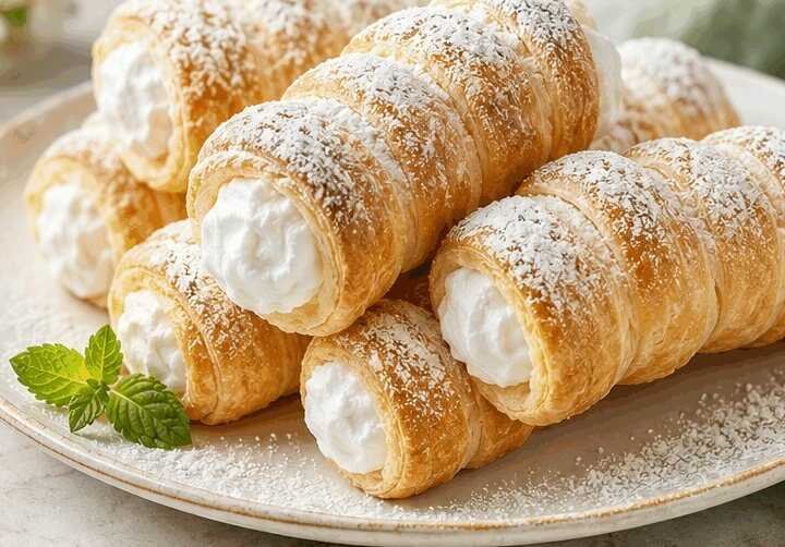 Italienische Schaumrollen: Verführe deine Sinne mit dieser Rezeptkreation!