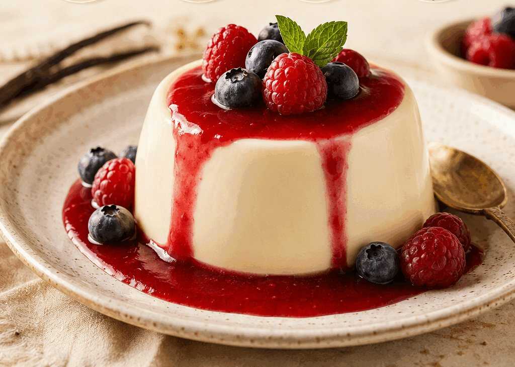 Italienisches Geheimrezept: Panna Cotta, die auf der Zunge zergeht