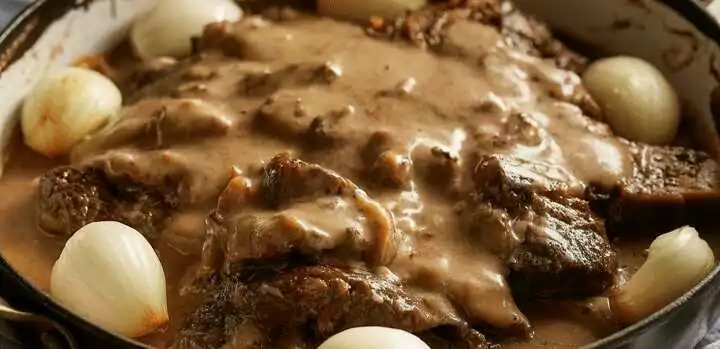 Jägertopf mit 2 kg Schnitzelfleisch das lieben einfach alle!