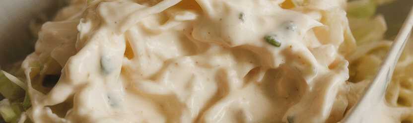 Jamie Oliver’s Salat mit 1 kg Weißkohl & 150 ml Mayonnaise