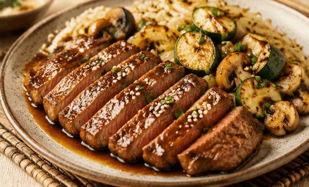 Japanisches Hibachi-Steak: Das perfekte romantische Muttertags-Dinner!