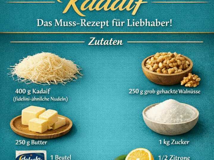 Kadaif: Das Muss-Rezept für Liebhaber!