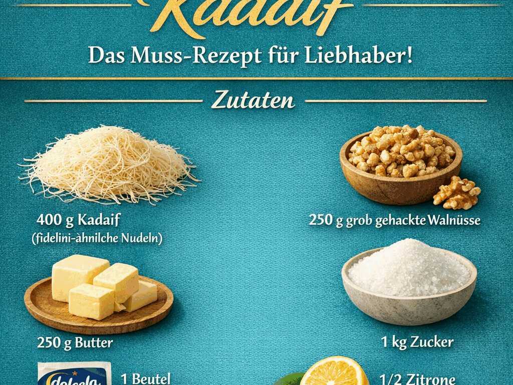 Kadaif: Das Muss-Rezept für Liebhaber!