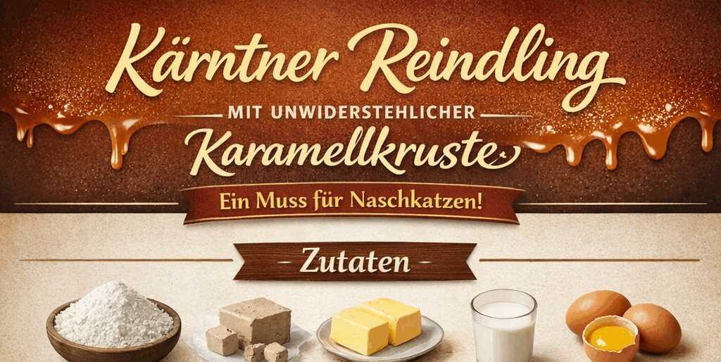 Kärntner Reindling mit unwiderstehlicher Karamellkruste