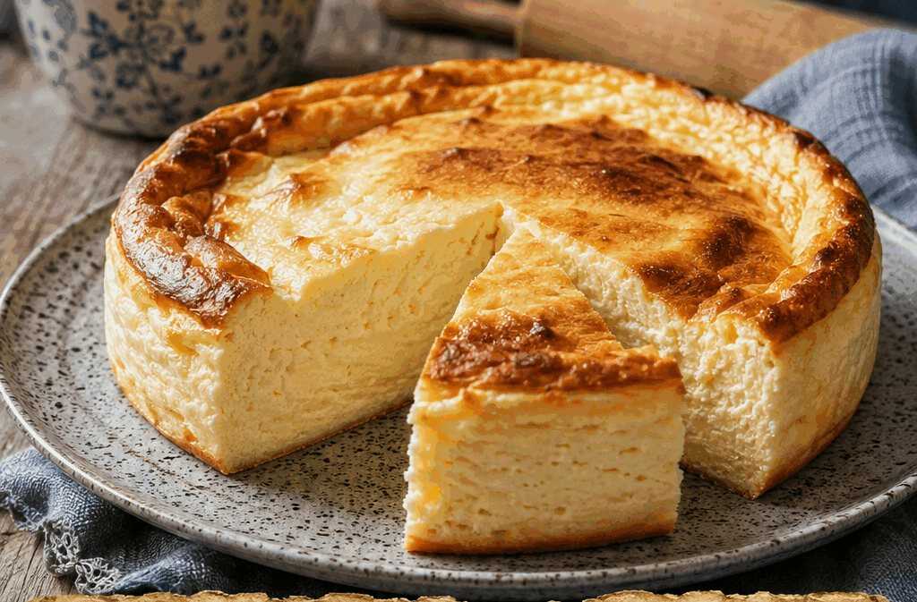 Käsekuchen ohne Boden aus dem Airfryer, das Soulfood für gemütliche Tage
