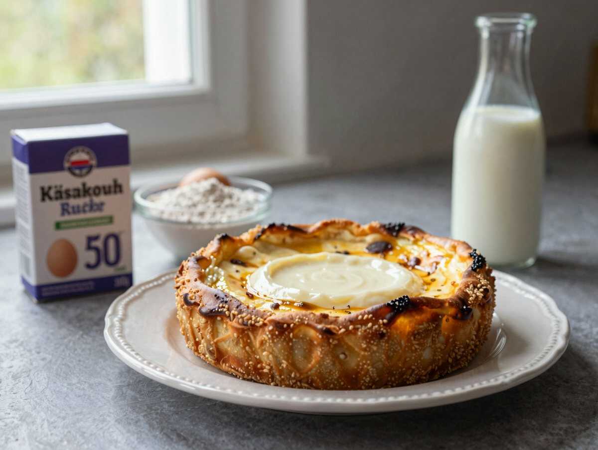 Käsekuchen Rezept: Einfach, Schnell und Unwiderstehlich! – während der Zubereitung