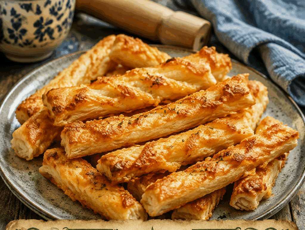 Käsestangen aus Blätterteig im Airfryer, das Rezept, das in jeder Familien-WhatsApp-Gruppe landet