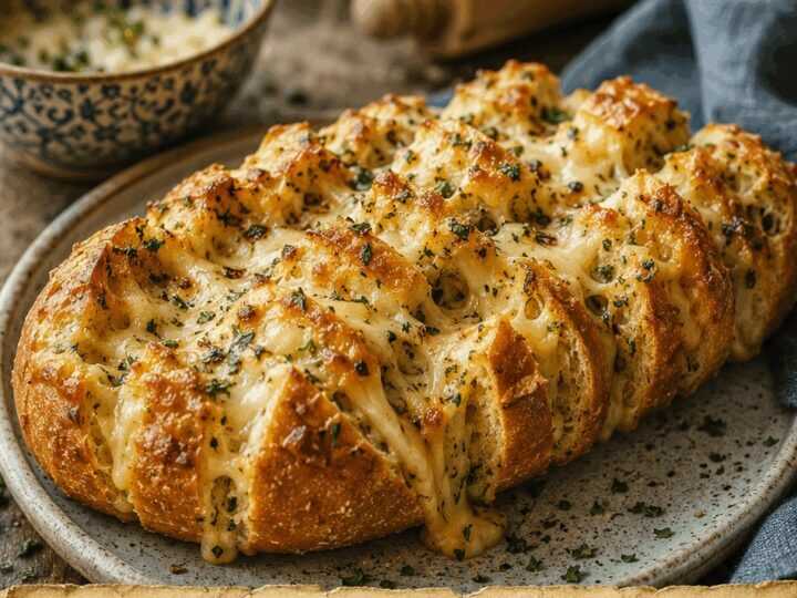Käse-Zupfbrot aus dem Airfryer – in nur 15 Minuten auf dem Tisch