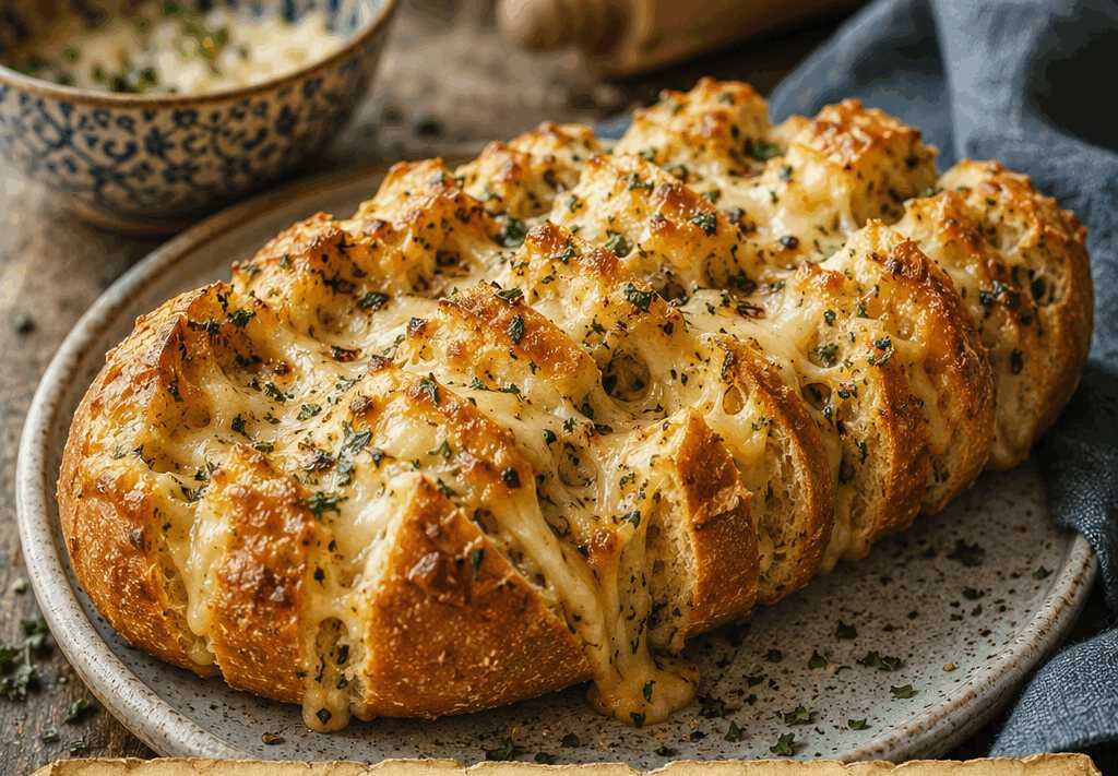 Käse-Zupfbrot aus dem Airfryer – in nur 15 Minuten auf dem Tisch