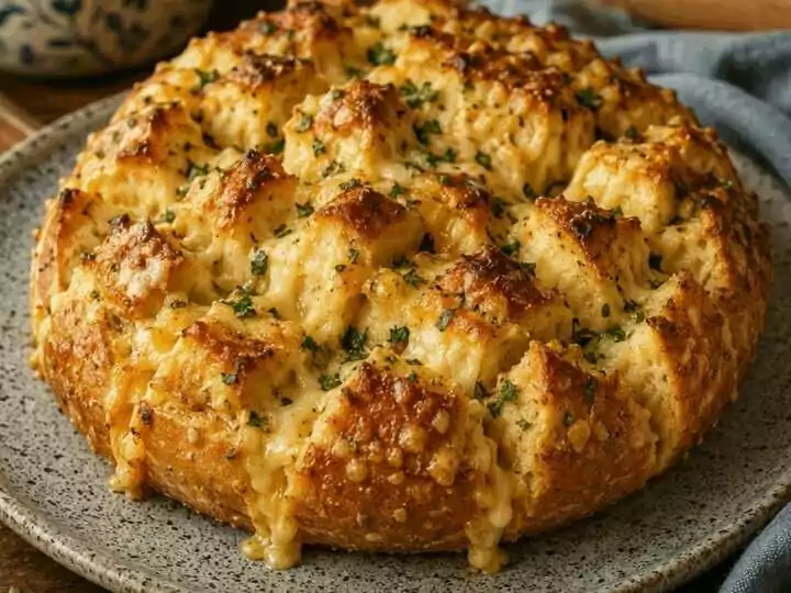 Käse-Zupfbrot aus dem Airfryer – spart Zeit, Fett und Abwasch