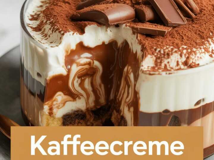 Kaffeecreme mit 30g Instantkaffe in maximal 3 Minuten zubereitet!