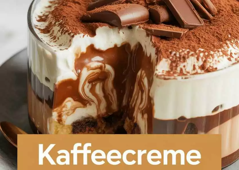 Kaffeecreme mit 30g Instantkaffe in maximal 3 Minuten zubereitet!