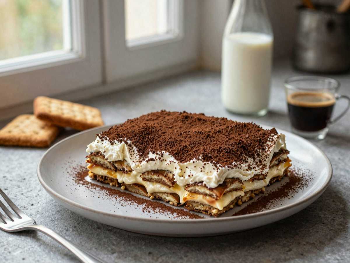 Kalorienarmes Tiramisu: Entdecken Sie das unwiderstehliche Genussrezept! – während der Zubereitung