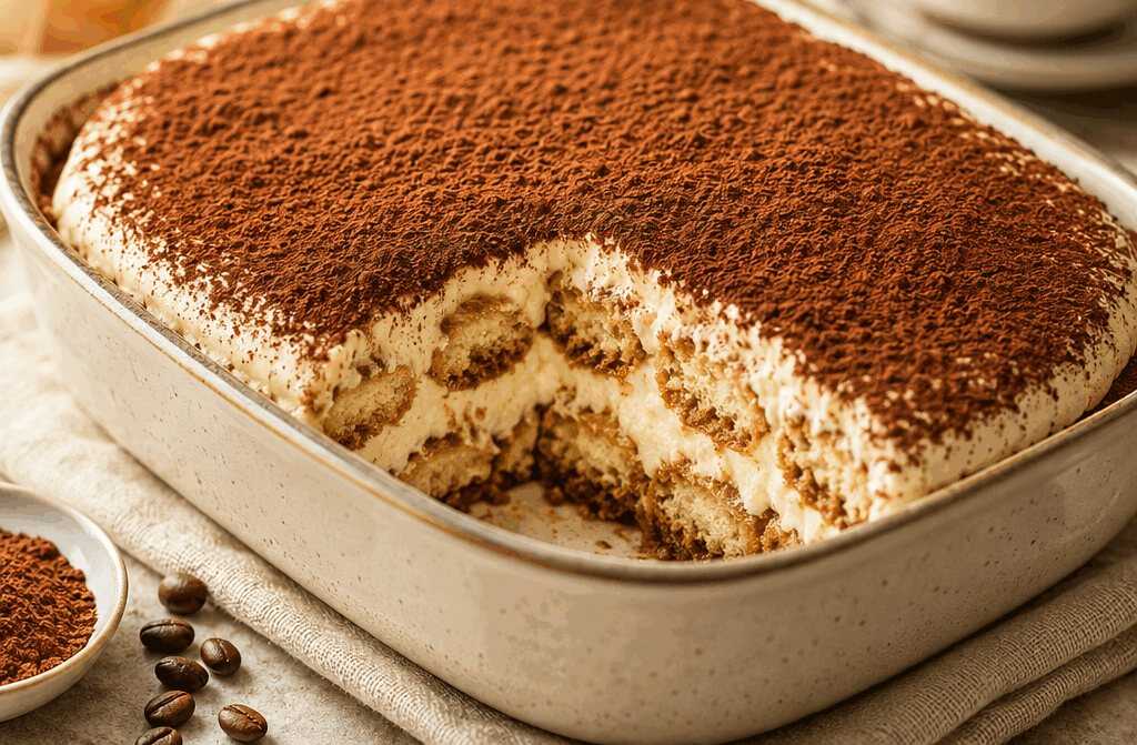 Kalorienarmes Tiramisu