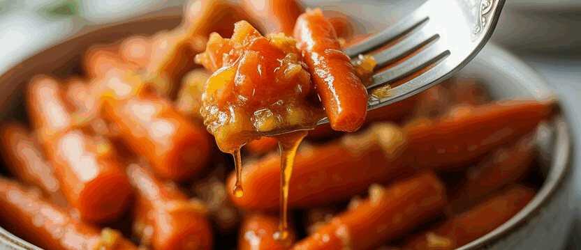 Karotten mit Ingwer und Honig aus der Heißluftfritteuse