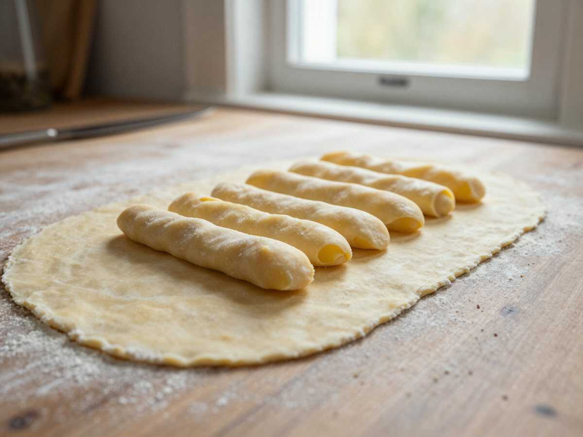 Kartoffel-Gnocchi selbst gemacht – so günstig kann lecker sein – während der Zubereitung
