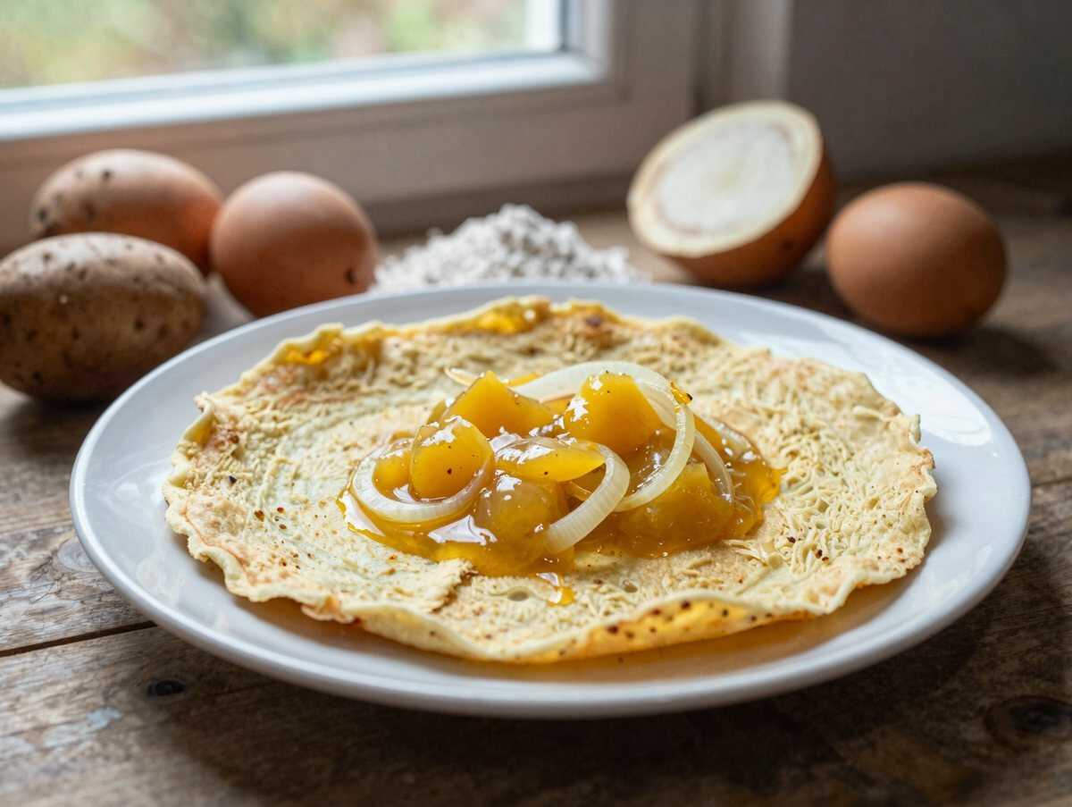 Kartoffel-Reibekuchen mit Apfelmus wie vom Weihnachtsmarkt: in 3 Schritten fertig – während der Zubereitung