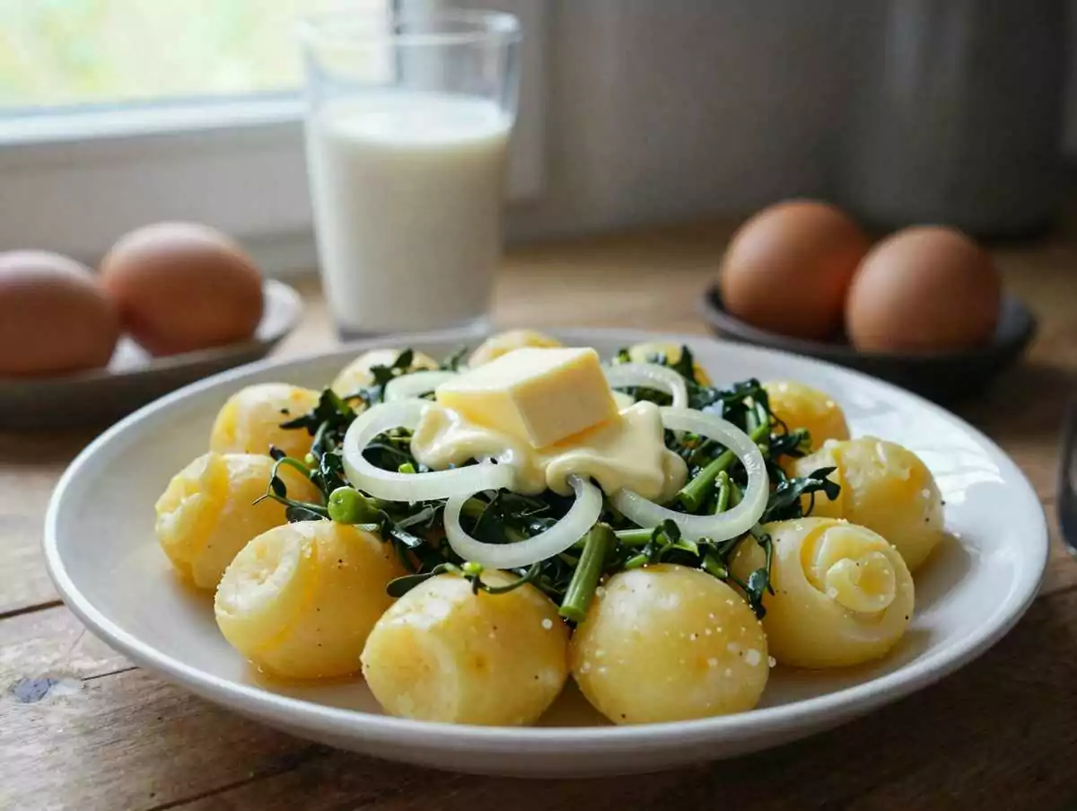 Kartoffel-Wirsing-Auflauf: das schnelle Abendessen für stressige Tage – während der Zubereitung