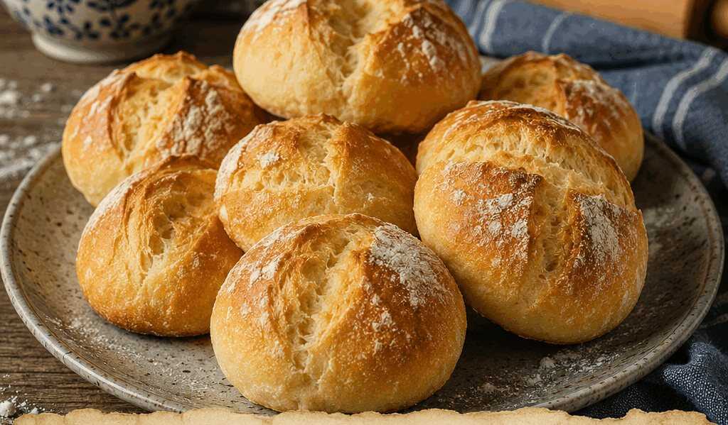 Kartoffelbrötchen wie vom Bäcker
