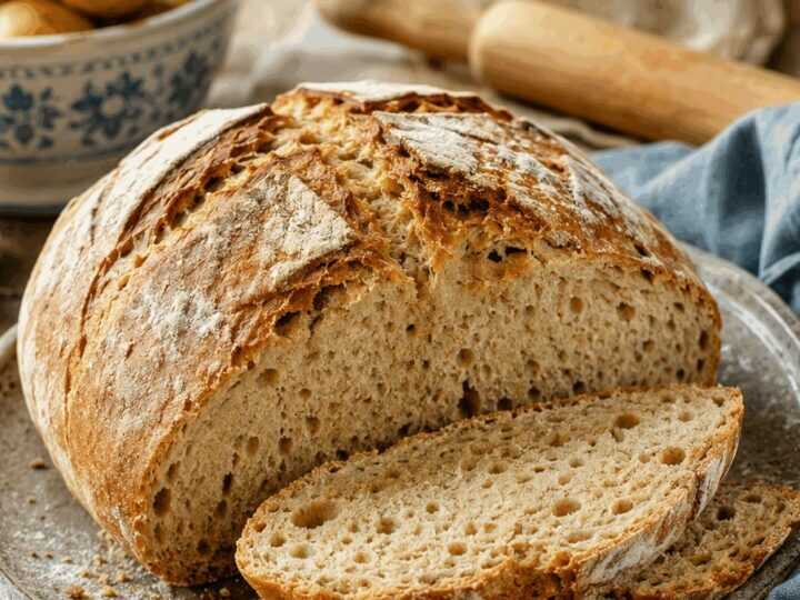 Kartoffelbrot saftig und lange frisch, das beliebteste Kartoffelrezept auf Pinterest