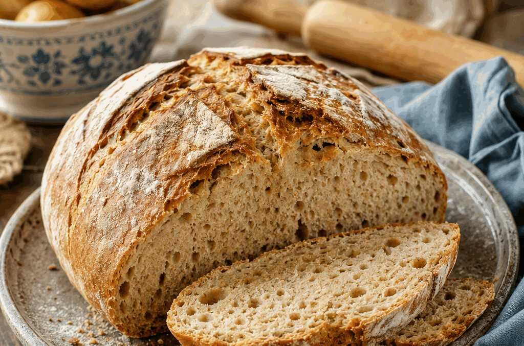 Kartoffelbrot saftig und lange frisch, das beliebteste Kartoffelrezept auf Pinterest