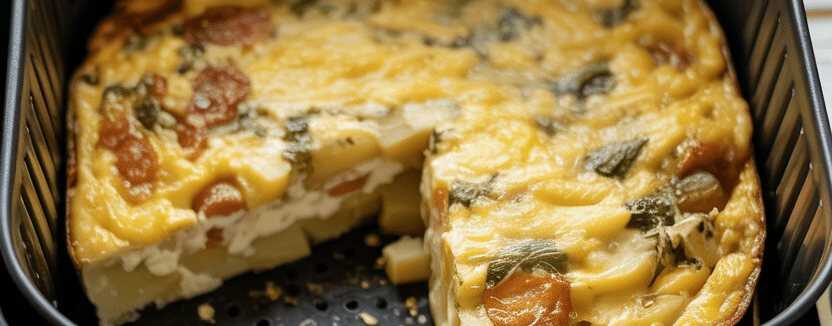 Kartoffel-Frittata aus dem Airfryer