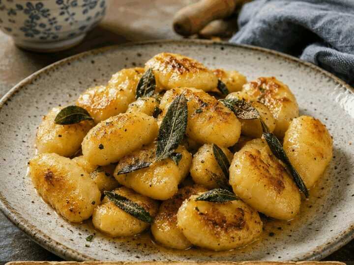 Kartoffel-Gnocchi mit Salbeibutter, das beliebteste Kartoffelrezept auf Pinterest
