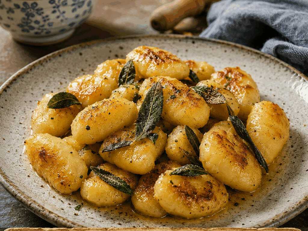 Kartoffel-Gnocchi mit Salbeibutter