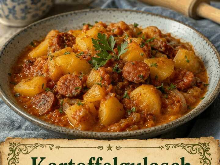 Kartoffelgulasch deftig und günstig: der Trick, den kaum jemand kennt