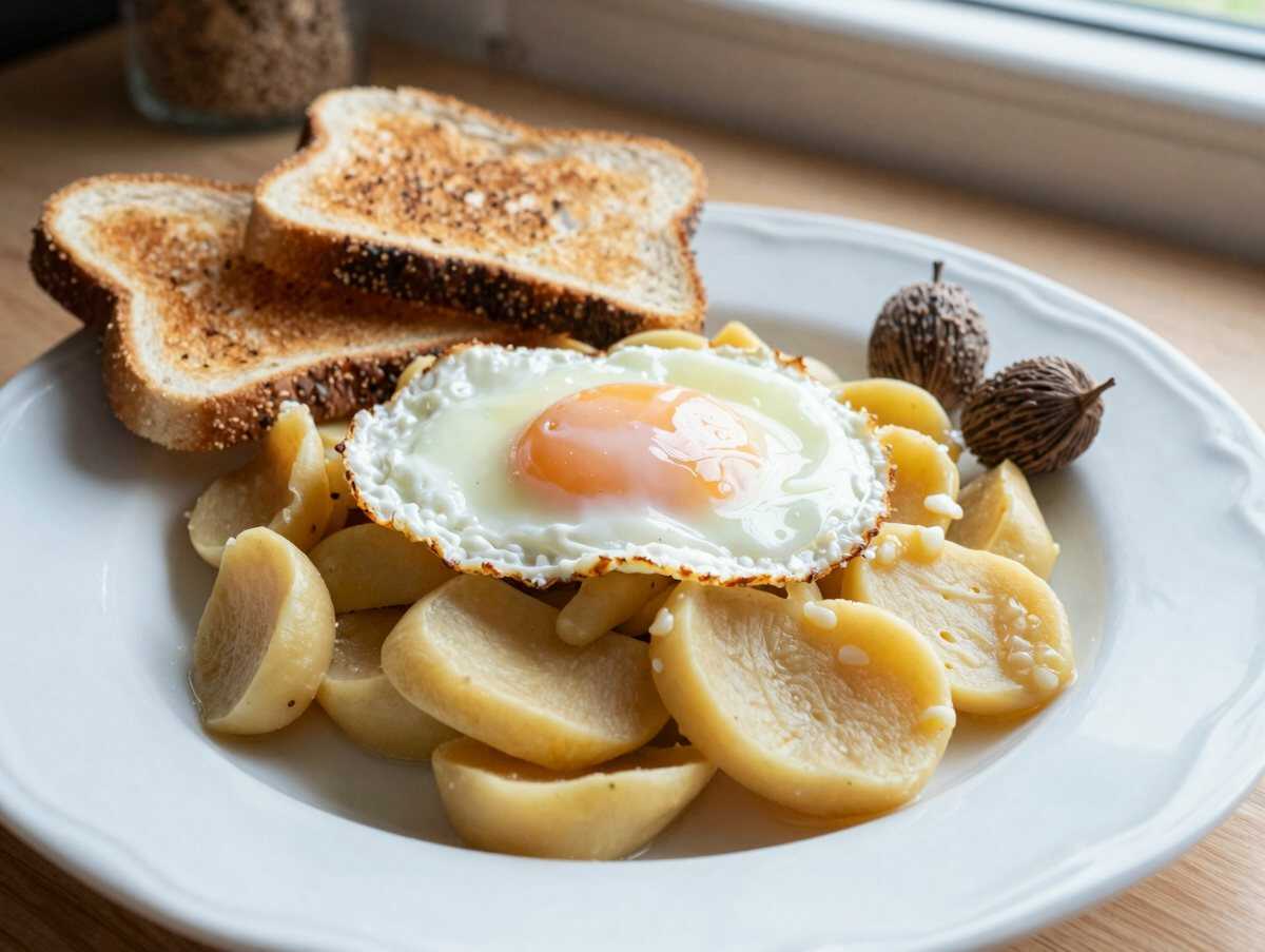 Kartoffelklöße halb und halb, das beliebteste Kartoffelrezept auf Pinterest – während der Zubereitung