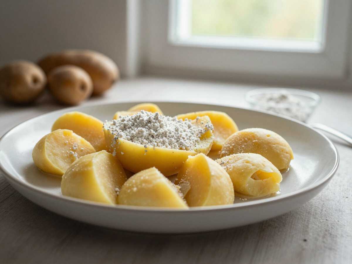 Kartoffelklöße halb und halb, das Rezept, das sich alle Mamas weiterschicken – während der Zubereitung