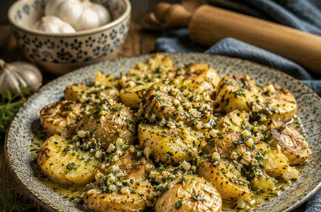 Kartoffel-Knoblauch-Butter zum Grillen – sättigt die ganze Familie für wenig Geld