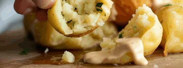 Kartoffel-Nocken knusprig aus der Heißluftfritteuse