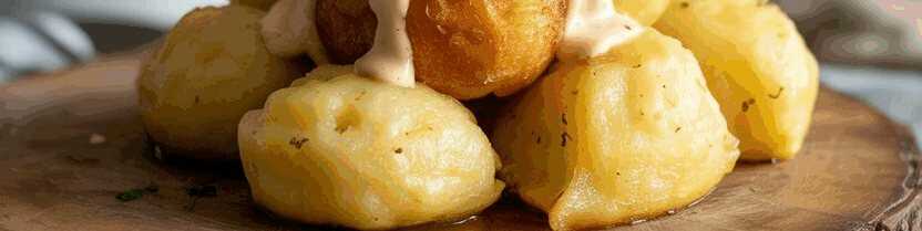 Kartoffel-Nocken knusprig aus der Heißluftfritteuse – so sieht es fertig aus