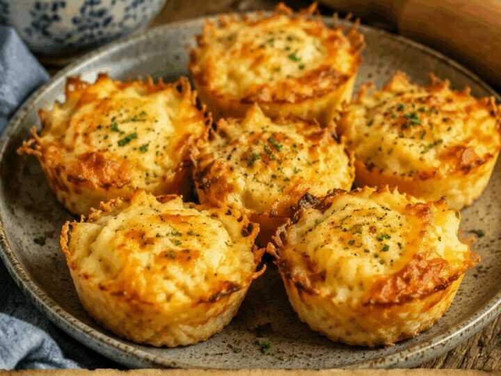 Kartoffelpüree-Muffins mit Käse – sättigt die ganze Familie für wenig Geld