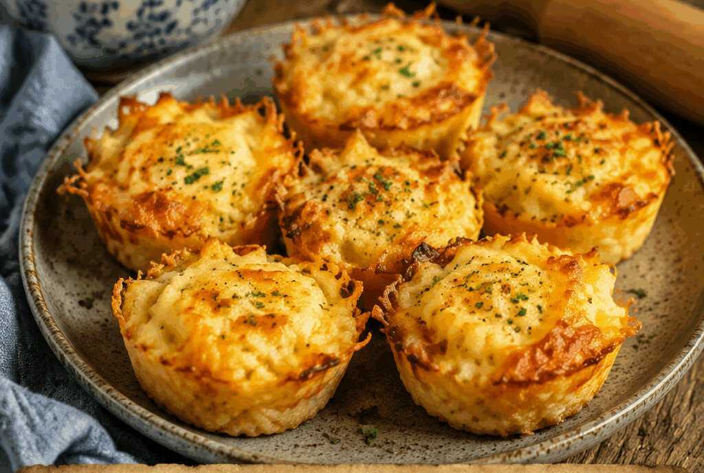 Kartoffelpüree-Muffins mit Käse – sättigt die ganze Familie für wenig Geld