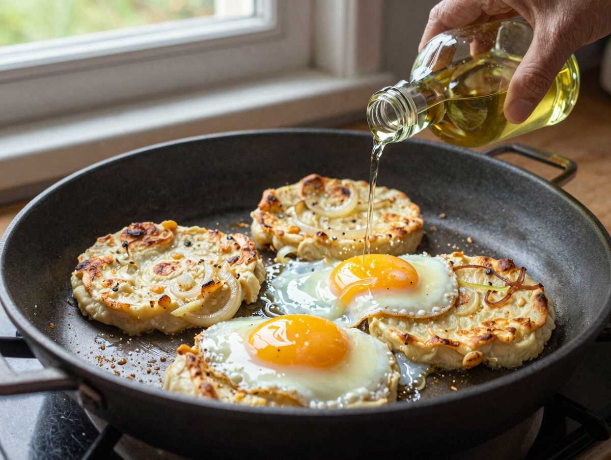 Kartoffelpuffer wie von Oma, einmal probiert, immer wieder gemacht – während der Zubereitung