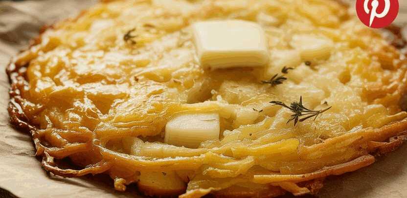 Kartoffelrösti aus der Heißluftfritteuse – so sieht es fertig aus